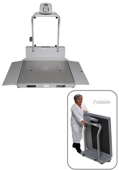 Digital Wheelchair Dual Ramp Scale 1000lb Cap
