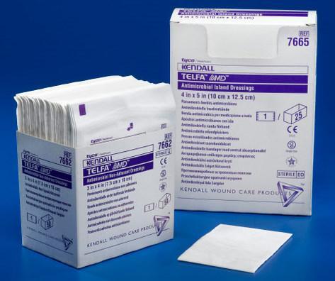 Curity AMD Antimicrobial Gauze Sponge 2"x2" 8-ply 2's 50ea/bx 30bx/cs
