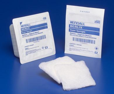 Kerlix AMD Super Sponge 6"x6.75" Sterile 40ea/bx 12bx/cs