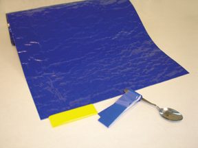 Dycem non-slip self-adhesive material, roll 16"x1 yd, yellow 7-10days (we stock Blue 002-50-1530B)