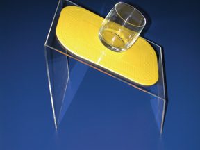 Dycem Non-Slip Rectangular Pad Blue 10" x 14"