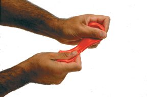 Cando Theraputty Exercise Material - Red - Soft - 6 Ounce