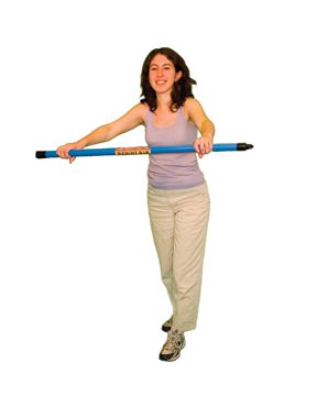 Cando Weight Bar - 2.5 Lbs - Yellow Stripe