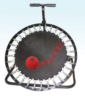 Cando ball rebounder - circular - with 5 balls