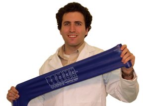 Cando AccuForce Premium Exercise Band - 6 Yard - Blue - heavy
