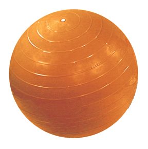 Cando Inflatable Exercise Ball - 47 inches - Orange