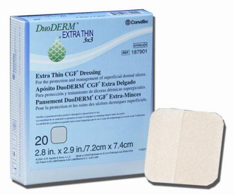 Duoderm CGF Thin Oval 6"x7" 10ea/bx
