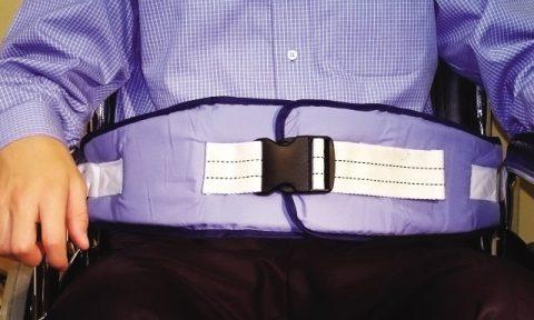 Belt - SR Wheelchair, Padded, Plastic Buckle