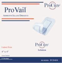 ProVail, Adhesive Island Dressing, 3-1/8"x6" 25ea/bx