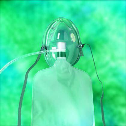Mask Elongated Pediatric Non-Rebreather - 50ea/cs