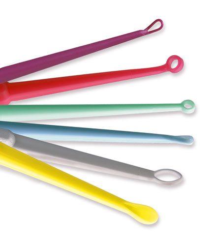 Safe Ear Curettes White FlexLoop 50/BX 4mm tip.