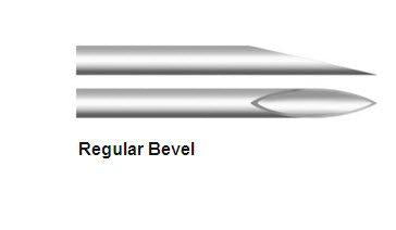 Needles Only A BEVEL RED 25Gx5/8" 100/bx