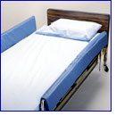 Cushion-Top Vinyl Bed Rail Pads, 60"L Pair
