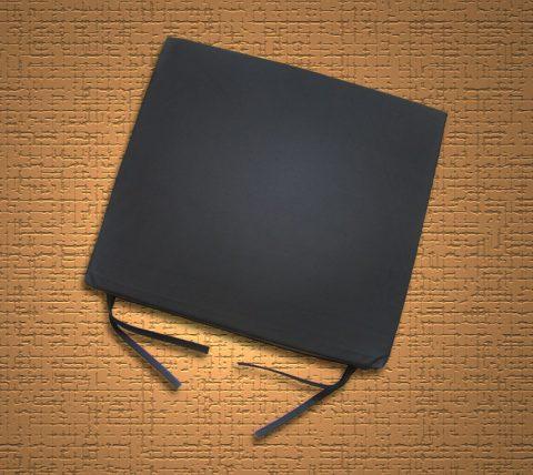 Cushion, Protekt Foam Cushion, Stretch cover , 16"x16"x3", (2) security ties for added safety