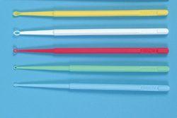 Ear Wax Remover Yellow Ankle Loop Spoon 50/bx