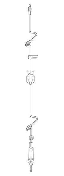 IV, Continu-Flo Gravity Only Set, With Clearlink Regulator 96"L 48/cs