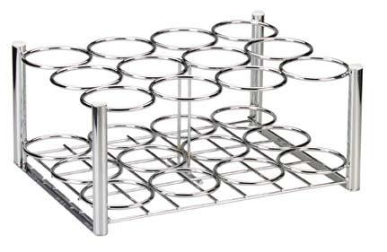 Oxygen Cylinder Racks for 12 "D/E" Cylinders 21" x 17" x 10" Hold 12 Cylinders;D or E Cylinders Only