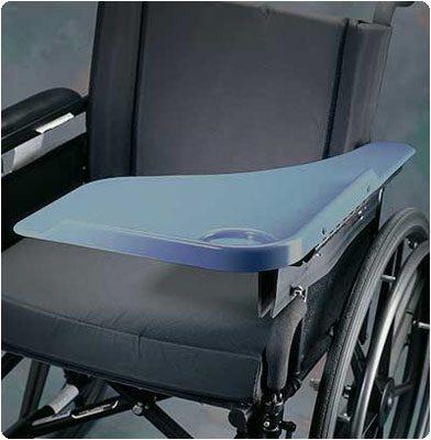 Flip Away Half Lap Tray, Right, Translucent