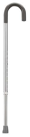 Round Handle Aluminum CanesStandard,Chrome, 6/case