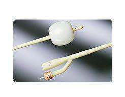 Bardex Infection Control Foley Catheter Silver Hydrogel Coated Latex 2-Way 16fr 30cc 12ea/cs
