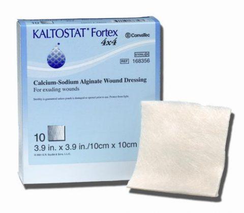 Kaltostat Fortex -Dressing, 4" x 4" 10/BX