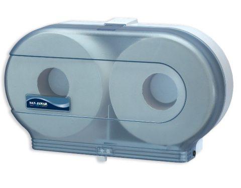 Dispenser, Dual, For Jumbo Toilet Tissue