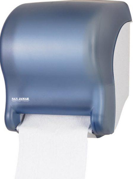 Roll Paper Towel Dispenser, (Universal) Hands Free Automatic/Electric Blue