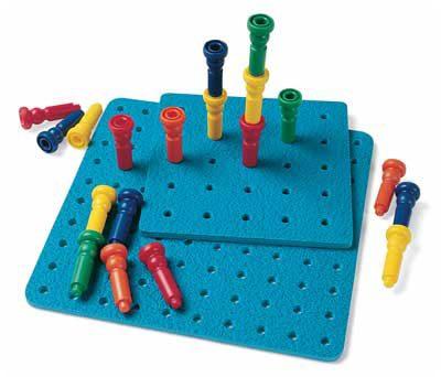 Large Pegboard, 11 1/2", 100 holes
