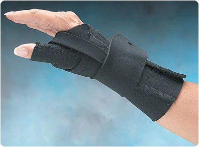 Comfort Cool Wrist & Thumb CMC Restriction Splint Size: Left L 8"-9-1/2" (20-24 cm)