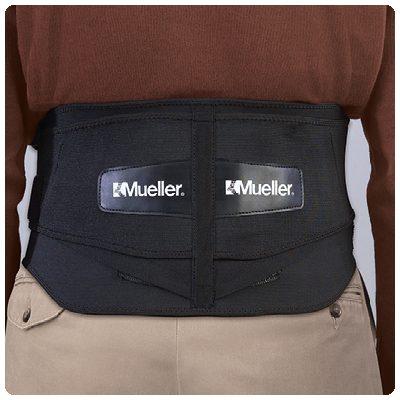 Lumbar Back Brace W/Removable Pad Fits Waist Sizes 28"-50"