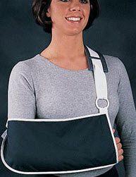 Envelope Arm Sling with Pad Size: Small, Dimensions: 14-1/2" L x 7-1/4" H
