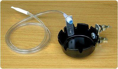 Clip-On Ashtray with RemoteTube