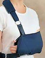 Rolyan Shoulder Immobilizer. Size: Large, Elbow to MCPs 17" (43cm)