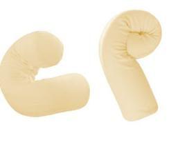 Contour Twist Pillow - Ecru