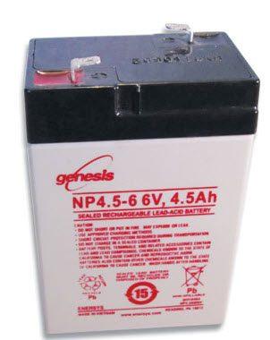 Rechargeable Battery 6V Sealed Lead Acid for Adview" 9000