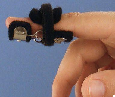 Mini Modified Safety Pin Splint with Coil to Extend PIP or DIP Small 1-5/16"