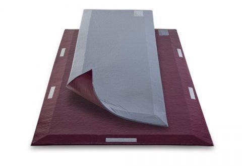 Landing Strip Bedside Mat Grey Color