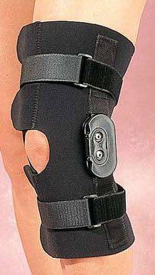 Knee Wrap Hinged Brace MED