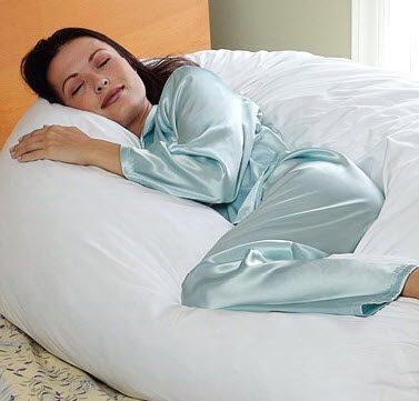 Long Body Pillow 10" with Removable Cover