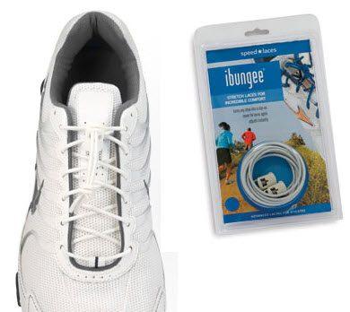 iBungee Shoe Laces White 30"
