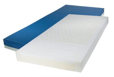 NEW Mattress 80"Lx36"Wx6"H W/Raised Rails SCOOP Gravity 7 Deluxe Pressure Redistribution Mattress