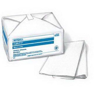 Curity Washcloth Apertured Finish White 10" x 13" Soft Pack Peel Back Top - 50ea/bg 15bg/cs