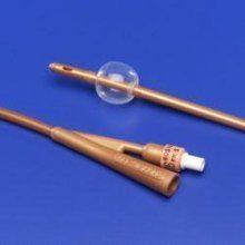 Silver Foley Catheter IC (Infection Control) 2 way 14fr 5cc 10ea/bx
