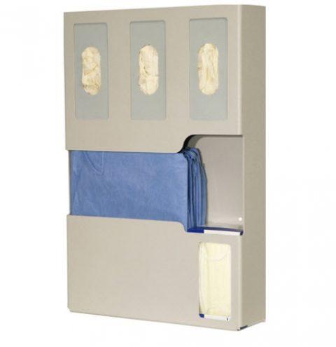 Personal Protection Organizer Wall Mount Dispenser