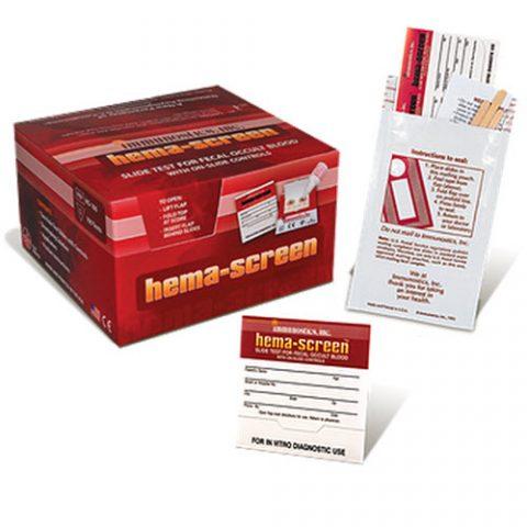 Hema Screen Test Packs "GUAIAC" (Developer item # 005-HSDV-8) 100/bx