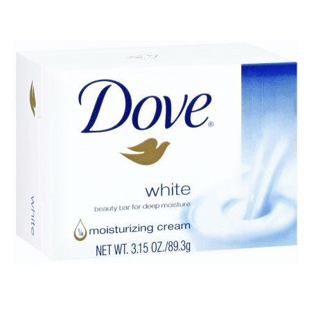 DOVE Soap Bar, White, Boxed, 4.25oz. 72ea/cs
