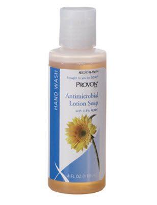 Provon Antimicrobial Lotion Soap Squeeze Bottle 4fl oz 48ea/cs