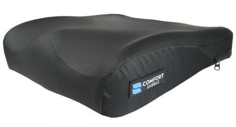 Saddle Zero Elevation Cushion with Contoured Foam, Solace Cover & Kwik Strap 16"W x 16"D