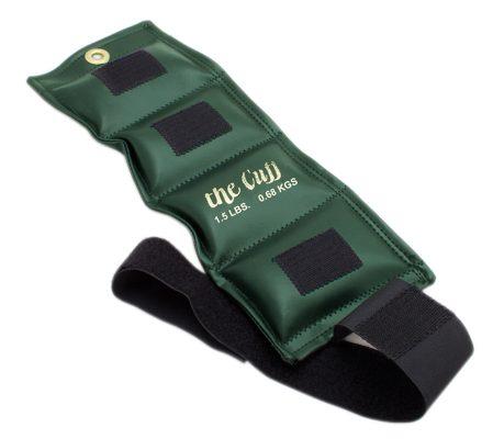 Ankle and Wrist Weight Deluxe Cuff 1.5lb Olive