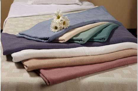 Links Spread Blanket 74x108 4.0lb White
